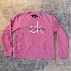 Pink Calvin Klein Jeans Crew Neck